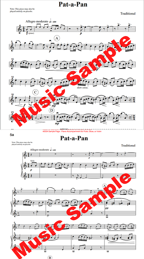 Eighteen Traditional Christmas Solos Violin or Flute or Oboe and Piano